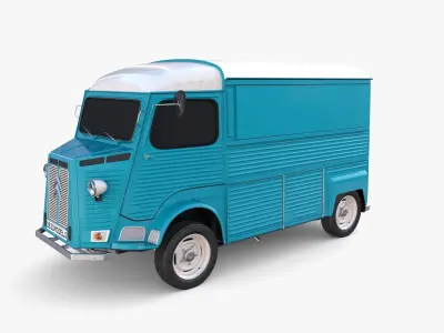 Citroen HY Blue 3D model