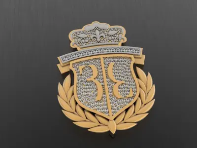 brooche billionaire  3D print model