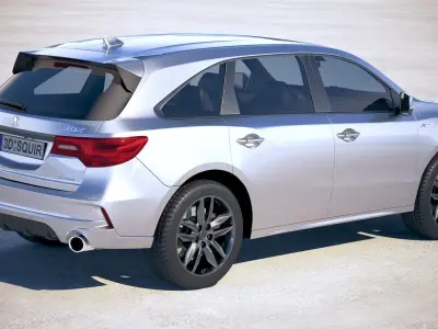 Acura MDX A-Spec 2019 3D model