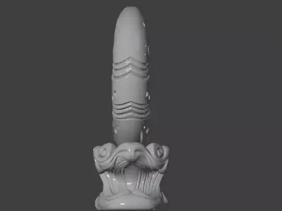 Moon and Star Night Light Decoration 3D print model