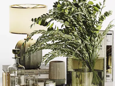 Decorative Set 015 3D model