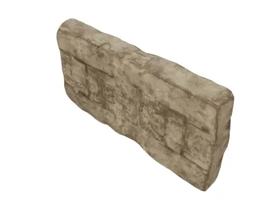 Egypt Ancient Stone Carving v1 002 Low-poly 3D model