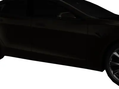 Car Models Tesla Game-Ready Pack Low-poly 3D model
