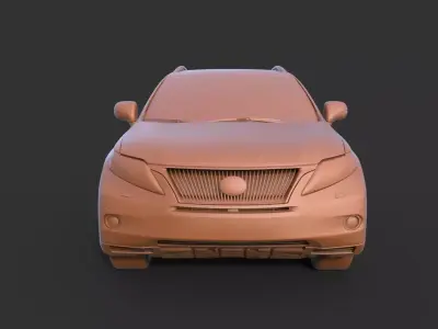 Lexus LX450 3D print model