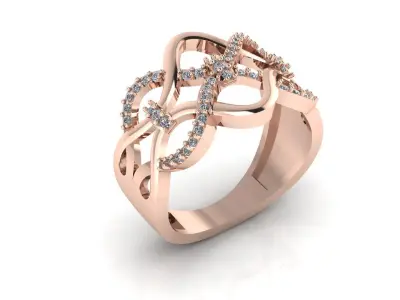 Jewelry Diamond Ring 3D print model purchase