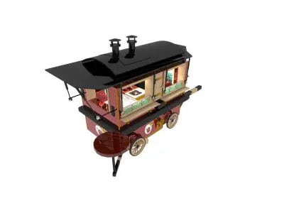 Food Truck 3D model