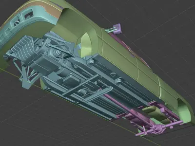 2006 Chevrolet Silverado Reg cab and Crew cab Low-poly 3D model