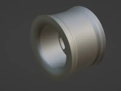 Weld Prostar Drag Racing Wheels For Scale Models 1 to 25 Scale 3D print model