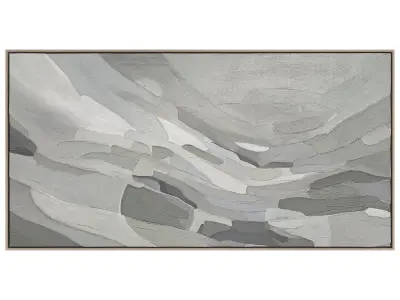 Abstract Painting Frame Set 07 3D model