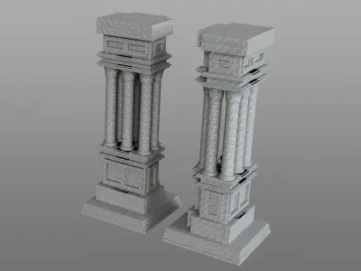 Pillar 2 3D model