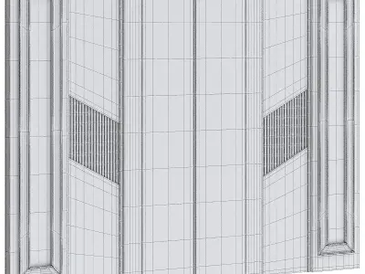 Panel decor 3D model