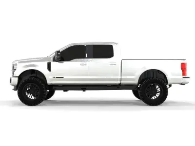 Super Duty 250 Double Cab 2020 Lariat 3D model