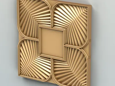Wall panel 031 3D model