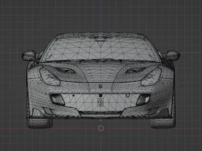 Ferrari F12 TDF 3D model