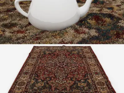 Rugs No 988 Low-poly 3D model