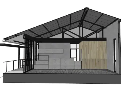 Coffee Shop 3D model