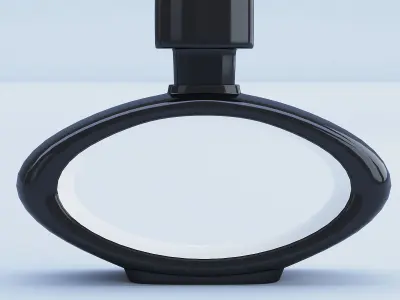 Black Decanter Glass 3D model