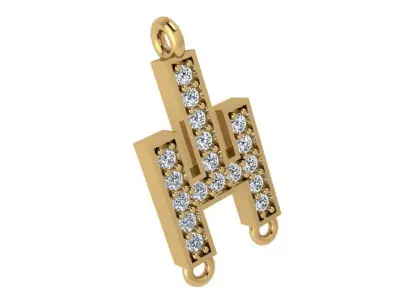 Diamond Pendant 3690 3D print model
