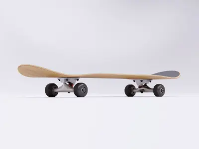 Skateboard - High quality Free 3D model