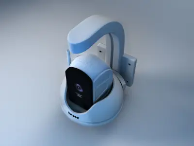 camera 07 Low-poly 3D model