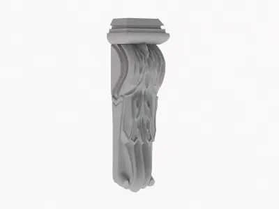 Scroll Corbel 33 3D model