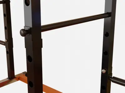 Gym System Cage 3D model