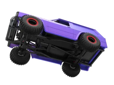 Uphill Sand Racing Dragster Version 2 Scale 1 to 25 3D print model