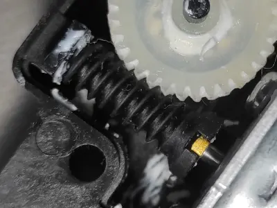 Worm gear of the heater flap motor Denso 1138002320 3D print model