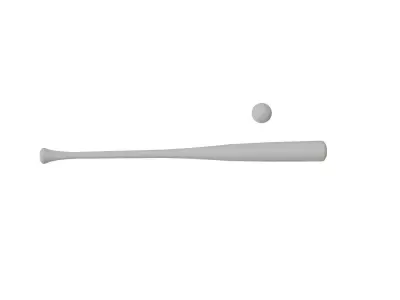 Baseball Bat Free 3D model