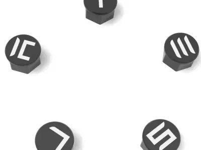 mjs2302 Tesla lug nut covers 3D print kit 3D print model