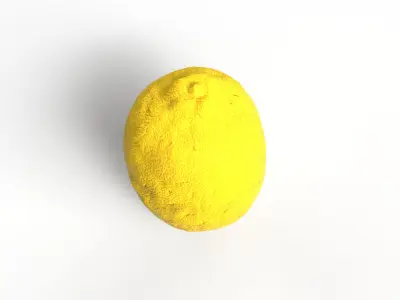 Lemon Low-poly 3D model