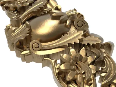 decorative pattern ready for 3D printing 3D model 28
