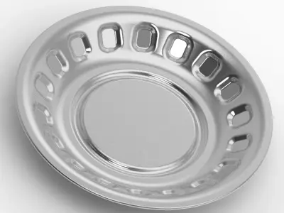 Biscuit Serving Plate 3D print model