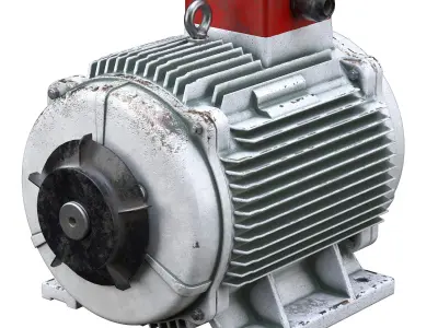 Electric motor 3D model