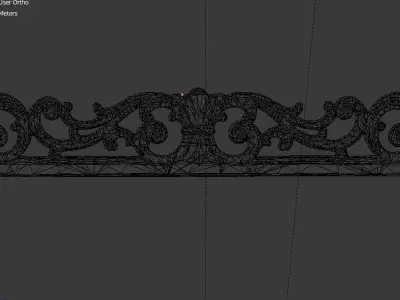 Frame mirror 3D model 10 3D model