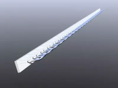 PERCHERO 24 PERCHAS Free 3D model