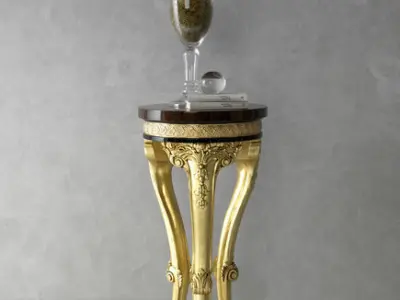  Mariner -PEDESTAL VOLGA 3D model 3D model