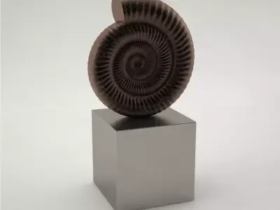 Lomont Fossils Sculpture Free 3D model