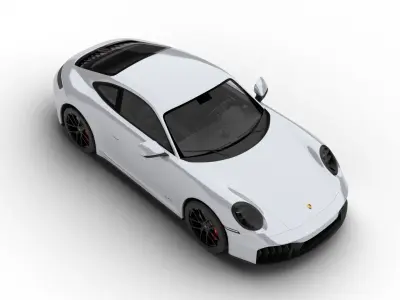 Porsche 911 Carrera 4GTS 2025 3d model 3D model