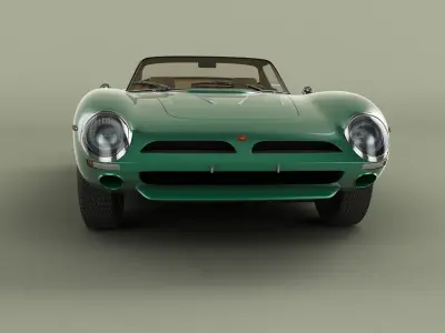 Bizzarrini GT 5300 Strada Alloy 3D model