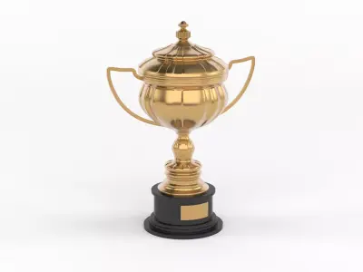 Trophy Cup Collection 3D model 15
