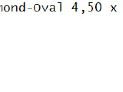 Oval bezel ring 3D print model