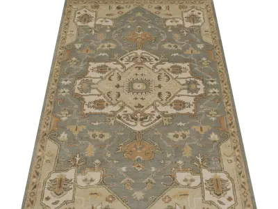 Rug Set 1196 3D model