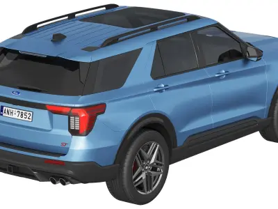 Explorer ST 2025 3D model