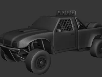 2000s pre runner  3D model