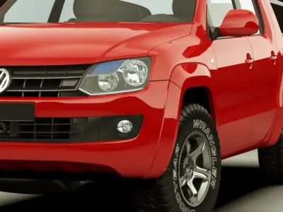 VW Amarok SaR 3D model