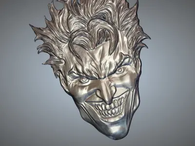 JOKER FACE 3D print model