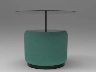 Ziga Coffee Table Low-poly 3D model
