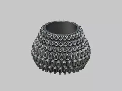 vase pot planter 3d print c03  3D print model