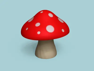 Garden Mushroom Secret Key Hide STL - Outdoor Decor 3D print model